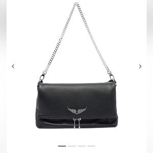 Zadig & Voltaire Rocky leather Chain Strap Shoulder Bag
